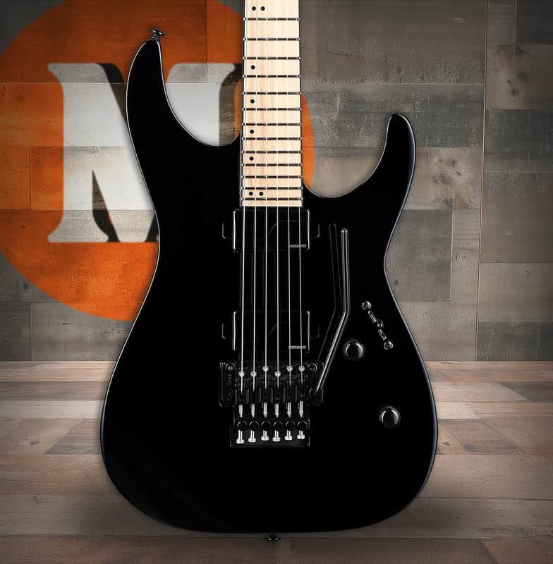 LTD M-1000 - Maple Black (LM1000MBLK) image 1