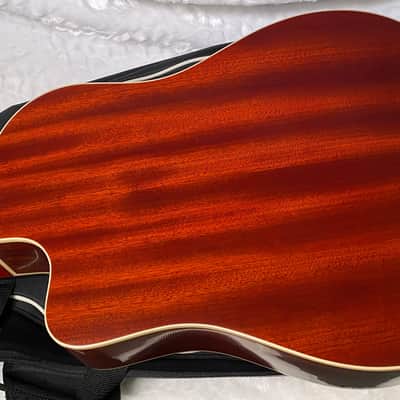 NEW! Epiphone Inspired by Gibson J-45 Standard EC Acoustic-Electric Guitar - Honeyburst - 5.5lbs - Gig Bag - Authorized Dealer - G07108 image 7