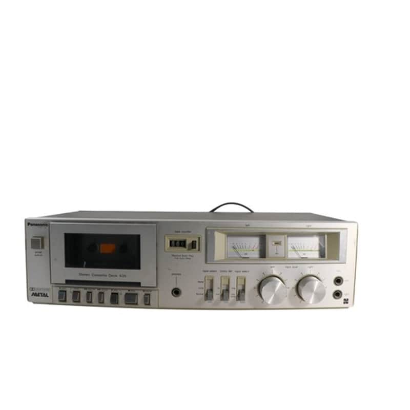 Panasonic RS-635 Stereo Cassette Deck Dolby Metal Tape PLAYS image 1