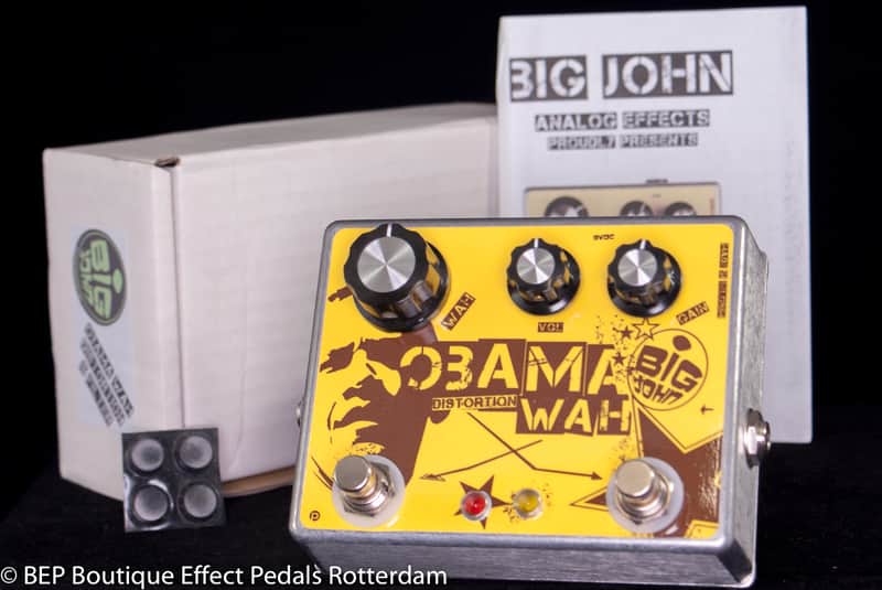 Obama Wah by Big John 2012 Handmade in Belgium with Presidential Print image 1