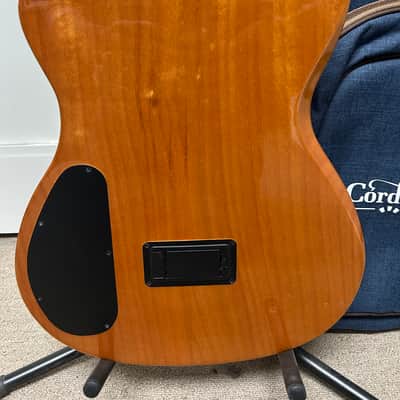 Cordoba Stage Thin Body Nylon String Classical Acoustic Guitar w/Electronics - Edge Burst image 5