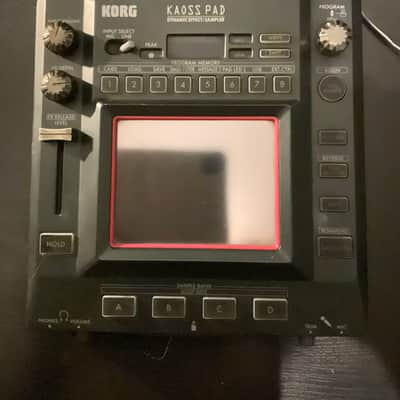 Korg KP3 Kaoss Pad 3 Dynamic Effect / Sampler 2000s - Black image 2
