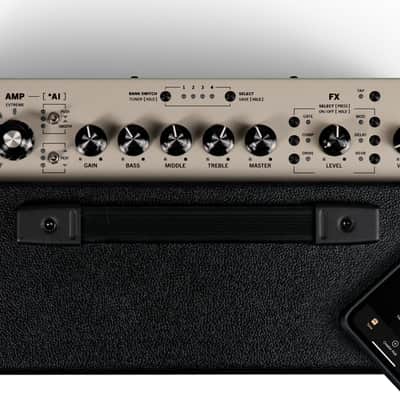Positive Grid Reactor Intelligent Electric Guitar Combo Amplifier, 100W, Black image 11