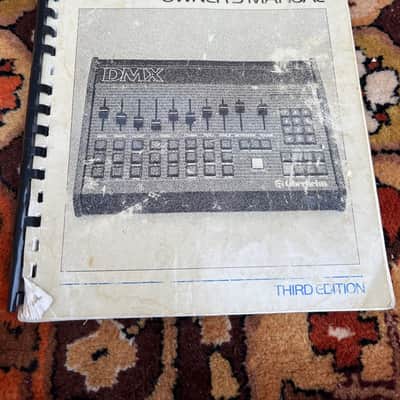 Vintage 1980s Oberheim DMX Digital Drum Machine w/ Manual & Cards *One Owner* image 7