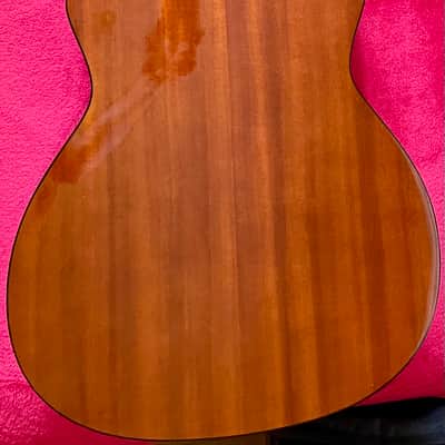 Dean AXEAC mahogany acoustic bass 2026 - Gloss mahogany image 5