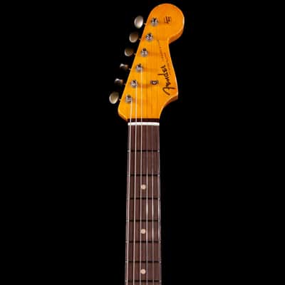 Fender Custom Shop 1961 Stratocaster Heavy Relic Rosewood Board Black R120468 image 7