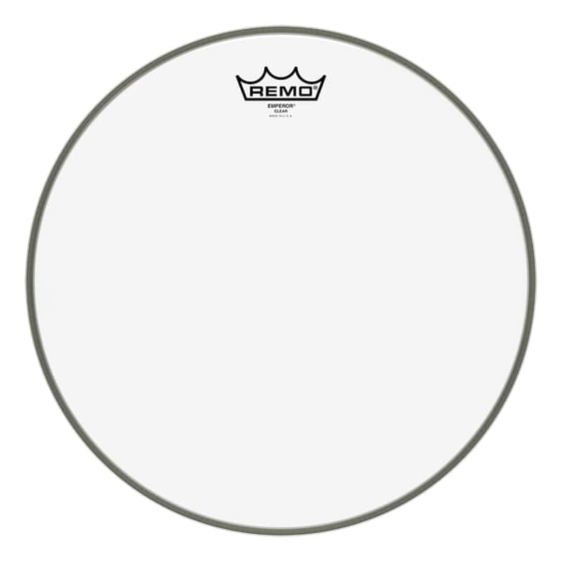 Remo Emperor Clear Drumhead - 10" Clear 2-ply Batter Drumhead image 1