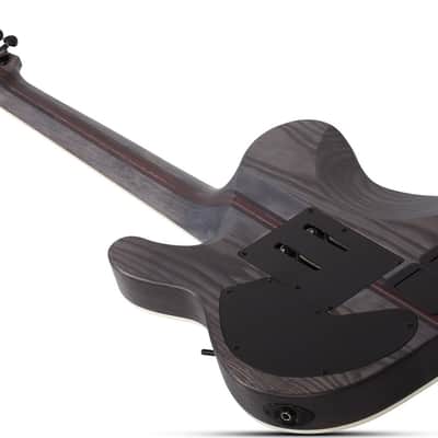 Schecter PT-7 FR-S SLS Elite Evil Twin - Satin Black (1384) image 6
