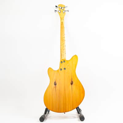 Malinoski Nero Bass #398 – 30" Short Scale Hollowbody with Handwound Type14HB Pickups image 14