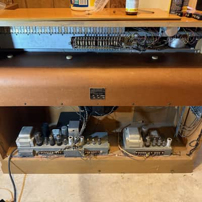 Hammond M3 Organ 1958 Blonde with External Speaker image 6