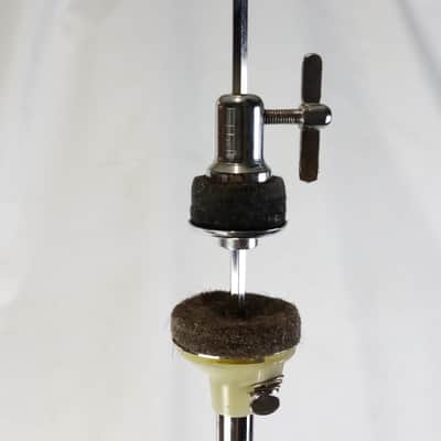 Slingerland#804 3-Leg 70s Direct-Pull Flush-Base Hi-Hats Cymbals Flat Stand image 7