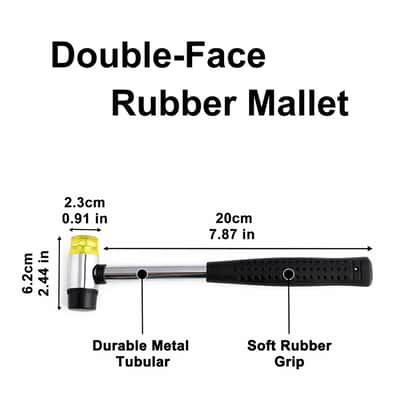 Guitar Fret Hammer with Double Head – Luthier Fretting Tool for Guitar, Bass, Ukulele & String Instruments image 7