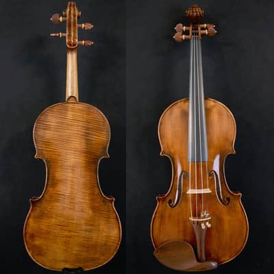 Amazing Sounding Violin Master Wang's Own Work 200-y old Spruce No. W58 image 2