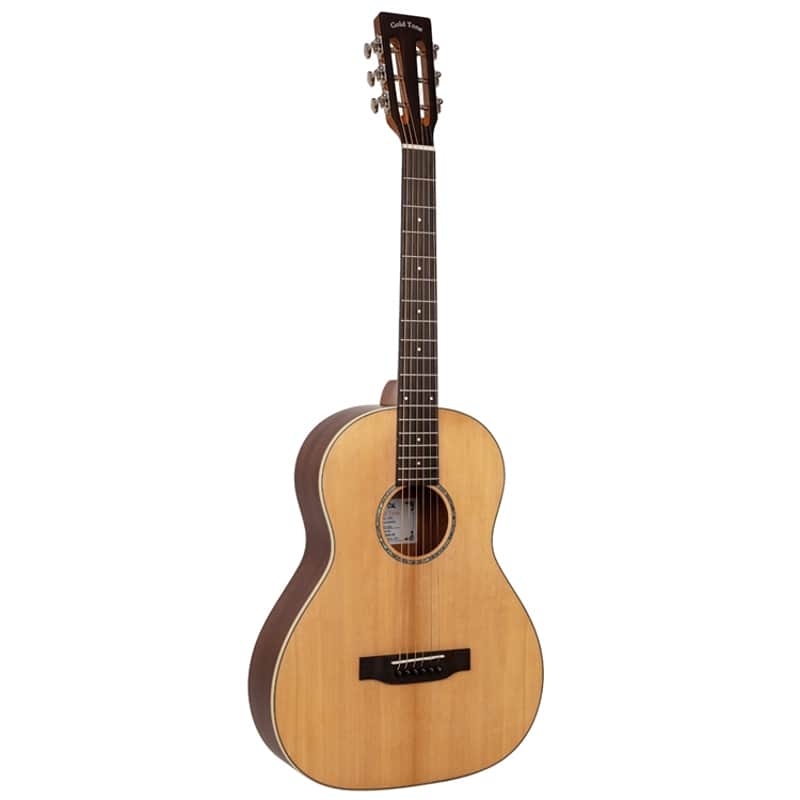Gold Tone The Parlor A/E Guitar, Sitka Spruce Top, Natural Satin Finish, with Gigbag image 1