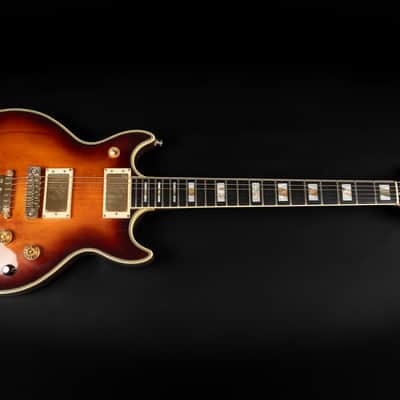 1978 Ibanez Artist 2622 - Antique Violin | Japan Vintage Solidbody Double Cutaway Super 80 Humbucker Pickups Active EQ Ebony Fretboard Abalone Steve Miller | CoA OHSC image 3