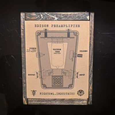 Night Owl Industries Edison Preamp - All Tube Pedal Preamp - 2021 Finish #5 image 2
