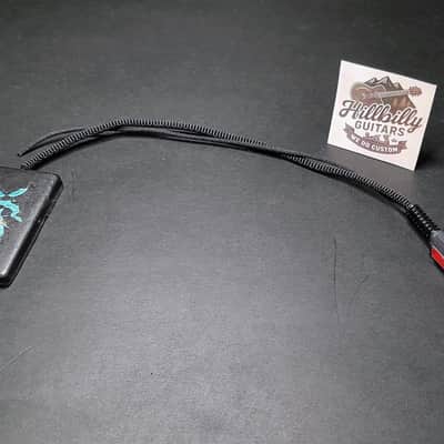 Hillbilly Guitars Black Ultra Thin Surface Mount Humbucker Pickup, Resonator, Acoustic image 1