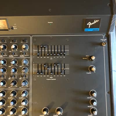 Fender 4208 Professional Mixer Vintage MIJ 8-Channel Powered Mixing Console Japan image 3