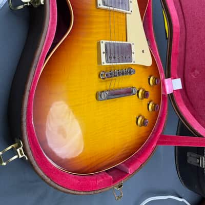 Gibson Custom Les Paul 60th Anniversary Limited Edition V2 2020 - Tomato Soup Burst #001709 image 4