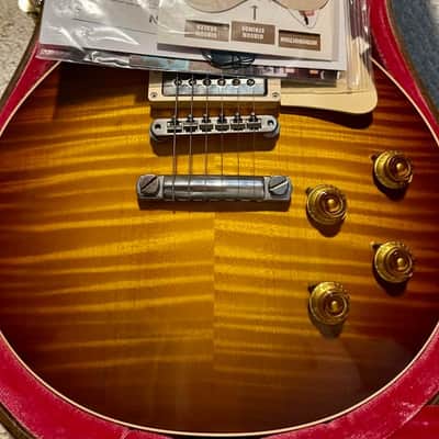 Gibson Custom Shop '59 Les Paul Standard Reissue 2020 - Present - Gibson Custom Shop '59 Les Paul Standard Reissue 2020 - Monster Top - Burst VOS image 5
