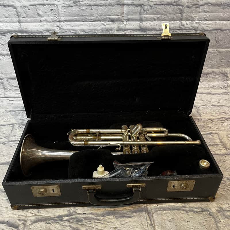 Vincent Bach Mercedes II Silver Trumpet | Reverb