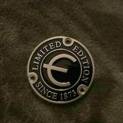 1 Piece Epiphone Metal Guitar Toggle Switch Back Plate Cover image 1