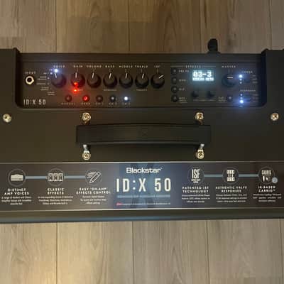 Blackstar ID:X 50 50-Watt 1x12" Digital Modeling Guitar Combo 2025 - Present - Black image 5