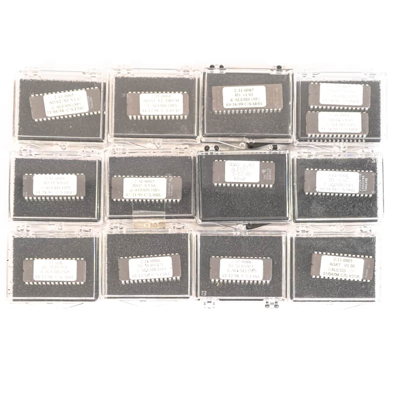 Alesis Eprom IC for ADAT - Lot of 12 - 2-31-0065 008 0001 0004 0068 0085 0086 image 1