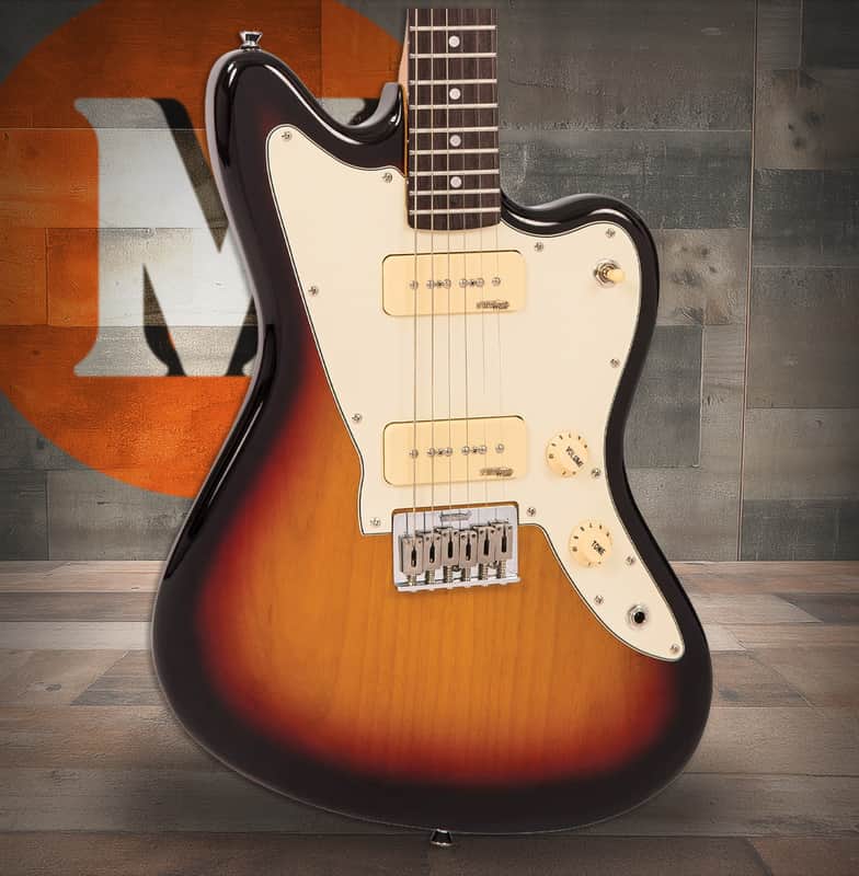 Vintage V65 ReIssued Hard Tail Electric Guitar - Tobacco Sunburst (V65HTSB) image 1