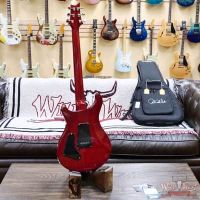 2023 Paul Reed Smith PRS 10th Anniversary S2 Custom 24 Limited Edition (USA Pickups) Bonnie Pink Cherry Burst 7.70 LBS image 7