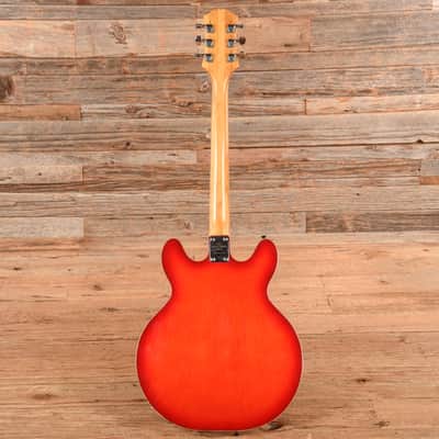 Epiphone 5102/TE Red Burst 1970s image 5