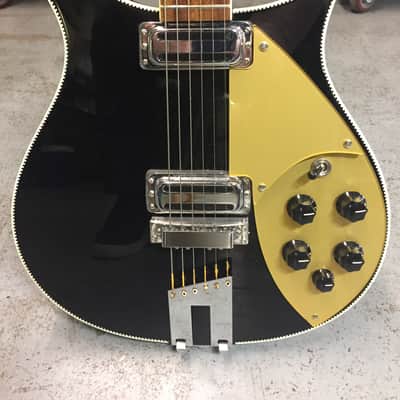 Wilco Loft Sale - Rickenbacker 660 Black & Gold owned by Jeff Tweedy image 2