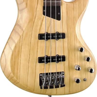MTD Kingston Saratoga Deluxe 4 Rosewood Fingerboard, Natural Ash Matte image 1