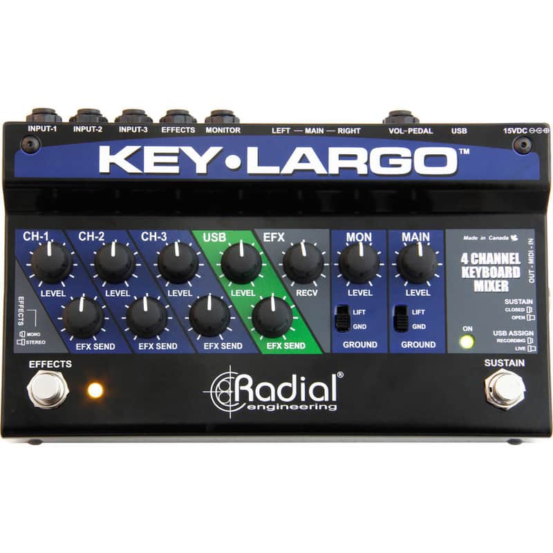 Radial Key-Largo Keyboard Direct Box image 1