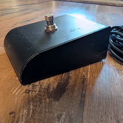 Unbranded Marshall Style Single Button Amplifier Footswitch Black No Issues image 5