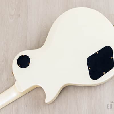 2002 Greco LGB-90 Full Scale LP Custom Bass Pearl White, Japan Fujigen image 15
