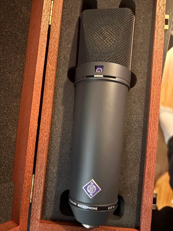 Neumann U 87 Ai mt Large Diaphragm Multipattern Condenser Microphone image 1