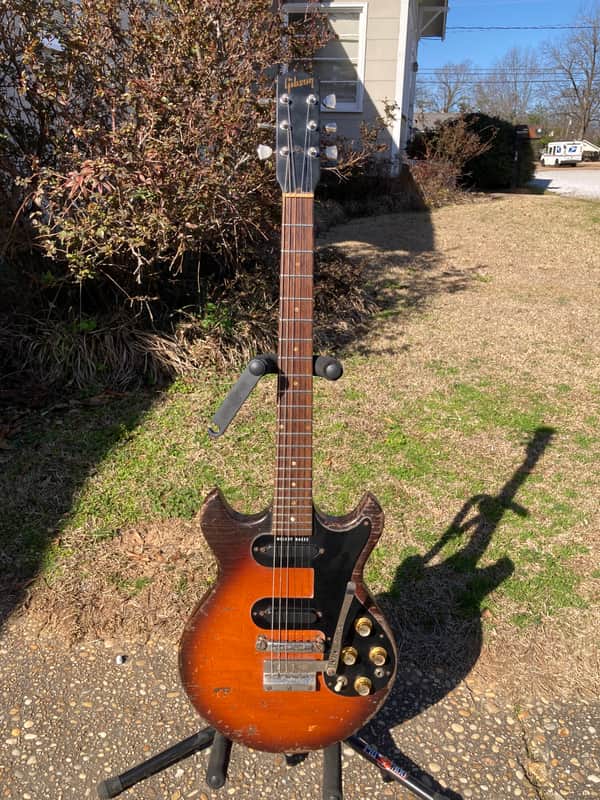 Gibson 1964 Melody Maker heavy weather checking image 1