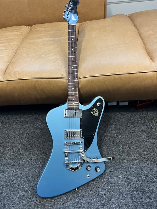 Gibson Firebird Studio T 2017 - Pelham Blue image 1