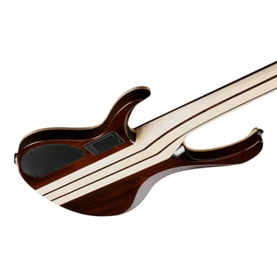 Ibanez BTB745 Standard 5-String Electric Bass. Natural Low Gloss image 5