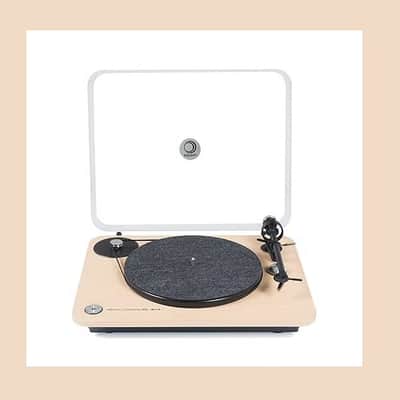 Elipson Chroma 400 RIAA Turntable - Built-in Preamp! (Walnut, Oak, Red or Black) image 6