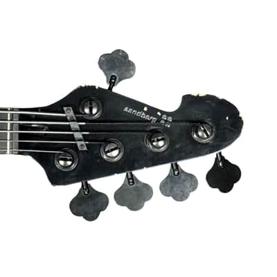 Sandberg "Forty Eight" Victor Brandt 5-String, Hardcore Aged Black w/ Ebony *8.5 Lbs., In Stock! image 12
