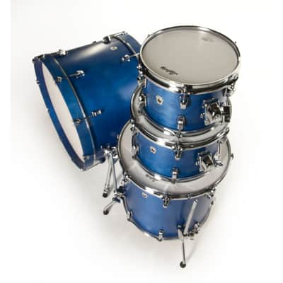 Ludwig Neusonic Shell Set MOD2 PB Satin Royal Blue - Drum Shell Set image 6