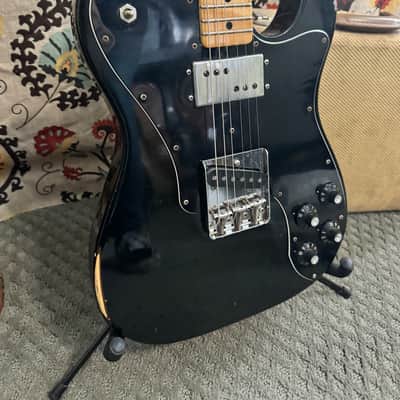Fender Telecaster Custom 1974 - Black image 2