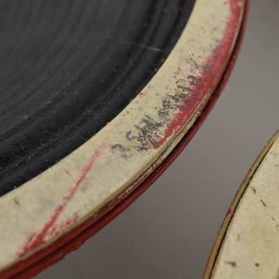 Ultra rare pair of 20w G12M Celestion Pre Rola Greenbacks 1966 T1220 Pulsonic cone H1777/003 image 13
