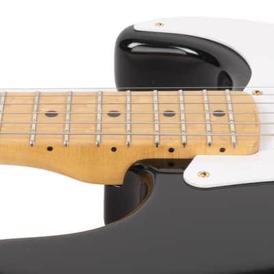 Used Fender Custom Shop 1958 Stratocaster Black 1997 image 6