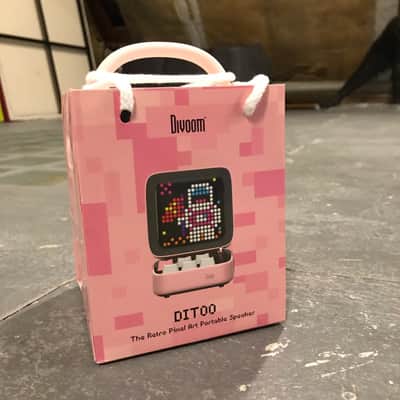 Smart Retro Pixel-Art Bluetooth Portable Speaker / Alarm Clock + Apps image 4