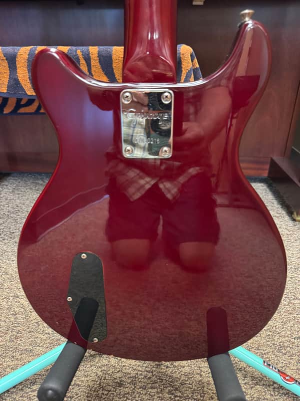 Epiphone Les Paul Junior Double Cut DC 1997 Cherry Japan | Reverb