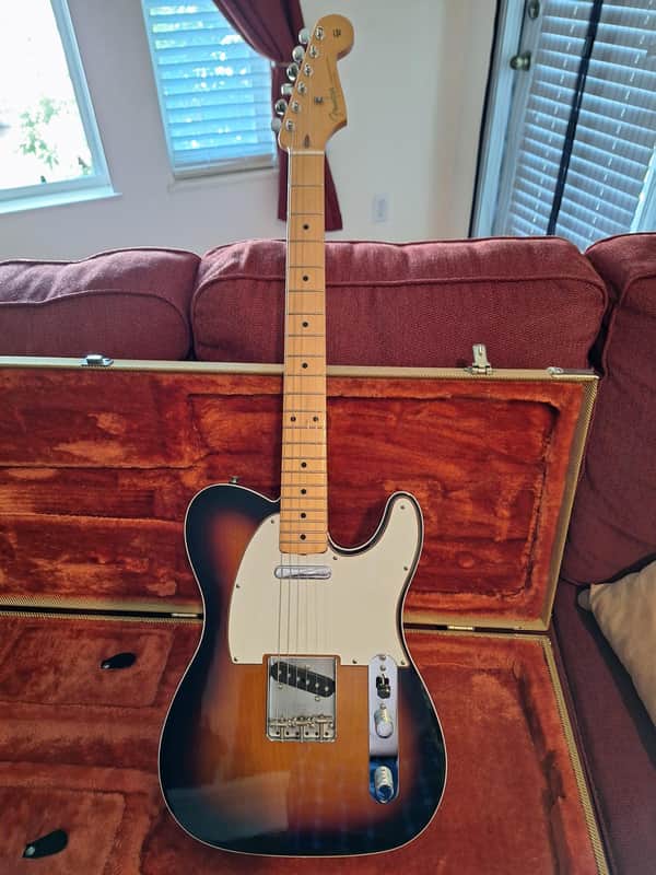 Fender Eric Clapton Blind Faith Custom Telecaster 50's - 60's - Sunburst Tribute image 1