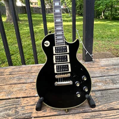 Epiphone Les Paul Custom Black Beauty Peter Frampton Inspired image 2